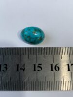 11.10 ct Afghan Turquoise Cabochon – Small Size, Strong Presence - Image 11