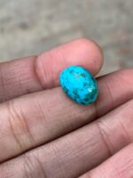 11.10 ct Afghan Turquoise Cabochon – Small Size, Strong Presence - Image 3