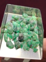 43.50ct Laghman Emerald Rough Lot – Raw Elegance from Afghanistan (9.85 x 5.35 x 3.99 mm) - Image 5