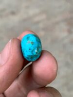 11.10 ct Afghan Turquoise Cabochon – Small Size, Strong Presence - Image 5