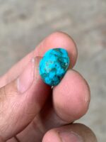 11.10 ct Afghan Turquoise Cabochon – Small Size, Strong Presence - Image 6