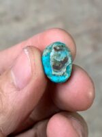 11.10 ct Afghan Turquoise Cabochon – Small Size, Strong Presence - Image 8