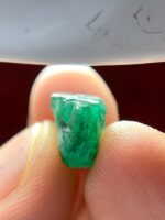 4.95ct Swat Emerald Crystal – Natural Untreated Green Gemstone (8.51 x 10.67 x 6.45 mm) - Image 9
