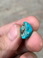 11.10 ct Afghan Turquoise Cabochon – Small Size, Strong Presence - Image 9