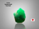 6.74ct Natural Emerald Crystal from Swat – A Vivid Green Treasure from the Mountains of Pakistan