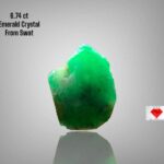 6.74ct Natural Emerald Crystal from Swat – A Vivid Green Treasure from the Mountains of Pakistan