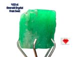 4.53ct Natural Emerald Crystal from Swat: A Gemstone of Rare Clarity & Color