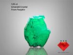 Tiny Panjshir Emerald Crystal – 1.25 Carats of Natural Green