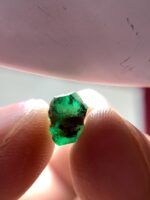 1.87ct Swat Emerald Crystal – Natural Untreated Green Gemstone (6.95 x 6.15 x 5.09 mm) - Image 9