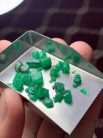 Swat Emerald Collection: 25.95ct Emerald Rough Lot (5.53 × 8.84 × 6.94 mm) - Image 7