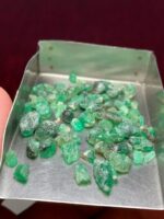 Raw Potential: 38.20ct Emerald Rough Lot from Laghman, Afghanistan - Image 9