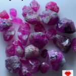 80.22ct Rough Ruby Lot from Afghanistan – Natural Red Gem Collection (11x8x8 mm)