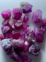 80.22ct Rough Ruby Lot from Afghanistan – Natural Red Gem Collection (11x8x8 mm) - Image 2