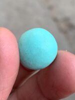 Elegant Afghan Turquoise Cabochon: 13.42 Carats of Natural Beauty - Image 2