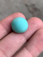 Elegant Afghan Turquoise Cabochon: 13.42 Carats of Natural Beauty - Image 3