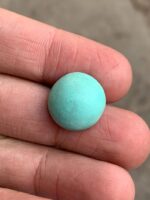 Elegant Afghan Turquoise Cabochon: 13.42 Carats of Natural Beauty - Image 4