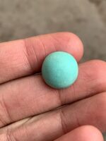 Elegant Afghan Turquoise Cabochon: 13.42 Carats of Natural Beauty - Image 5