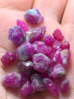 80.22ct Rough Ruby Lot from Afghanistan – Natural Red Gem Collection (11x8x8 mm) - Image 7