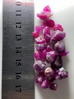 80.22ct Rough Ruby Lot from Afghanistan – Natural Red Gem Collection (11x8x8 mm) - Image 8