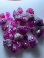 80.22ct Rough Ruby Lot from Afghanistan – Natural Red Gem Collection (11x8x8 mm) - Image 9