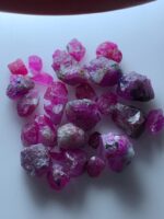 80.22ct Rough Ruby Lot from Afghanistan – Natural Red Gem Collection (11x8x8 mm) - Image 10