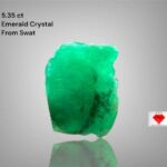 Discover the Beauty of Swat Emeralds: A Natural 5.35ct Emerald Crystal