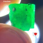 Majestic Swat Emerald: 8.15ct Emerald Crystal (10.55 × 10.00 × 7.94 mm)