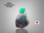 Swat Emerald Crystal Specimen: 68.60 ct Untreated Collector's Stone