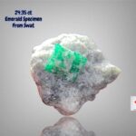 24.35ct Swat Emerald Specimen – Natural Untreated Green Crystal (21.61×18.04×11.16 mm)