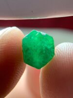 The Timeless Beauty of a 2.46ct Emerald Crystal from Swat: Size, Depth, and Sparkle - Image 3
