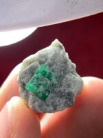 24.35ct Swat Emerald Specimen – Natural Untreated Green Crystal (21.61×18.04×11.16 mm) - Image 6