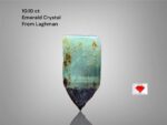 10.10ct Emerald Crystal from Laghman – Bold, Bright, and Untouched