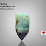 10.10ct Emerald Crystal from Laghman – Bold, Bright, and Untouched