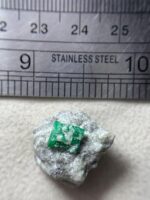 24.35ct Swat Emerald Specimen – Natural Untreated Green Crystal (21.61×18.04×11.16 mm) - Image 8