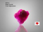 Unveil the Elegance of a 6.51ct Afghan Ruby Crystal