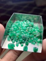 46.55 ct Swat Emerald Rough Lot: Greater Volume, Broader Possibilities - Image 3