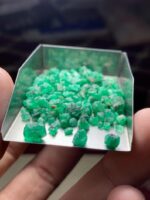 46.55 ct Swat Emerald Rough Lot: Greater Volume, Broader Possibilities - Image 5