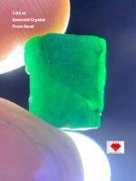 7.04 ct Swat Emerald Crystal – Nature’s Geometric Green