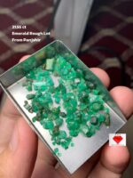 Radiant 31.55 ct Panjshir Emerald Rough — Natural Gem from Afghanistan