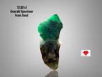 72.80 ct Natural Emerald Specimen from Swat — Collector’s Crystal with Rich Green Color