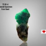 72.80 ct Natural Emerald Specimen from Swat — Collector’s Crystal with Rich Green Color