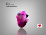 Experience the Natural Splendor of a 6.76ct Afghan Ruby Crystal