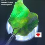 9.70ct Emerald Crystal from Laghman – A Flat and Rare Natural Beauty