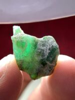 9.70ct Emerald Crystal from Laghman – A Flat and Rare Natural Beauty - Image 4