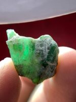 9.70ct Emerald Crystal from Laghman – A Flat and Rare Natural Beauty - Image 6