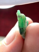 9.70ct Emerald Crystal from Laghman – A Flat and Rare Natural Beauty - Image 7