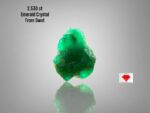 2.530ct Swat Valley Emerald Crystal, Natural Gemstone