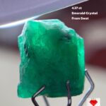 4.37 ct Swat Emerald Crystal – Compact Beauty with Natural Elegance