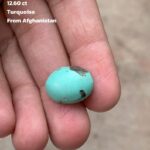 12.60 Ct Afghan Turquoise Cabochon – Bold & Smooth Gem
