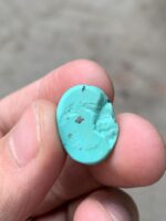 12.60 Ct Afghan Turquoise Cabochon – Bold & Smooth Gem - Image 5